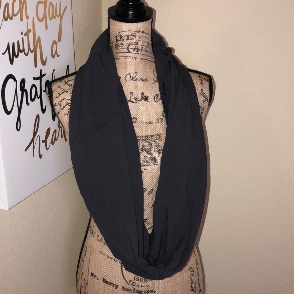 Navy Fashion Scarf
